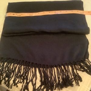 Apt.9 100% rayon black scarf